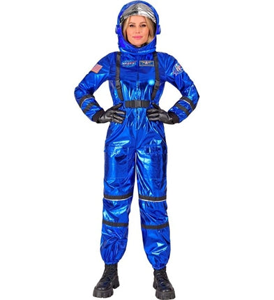 Widmann SRL Astronaut kostuum blauw dame Eva