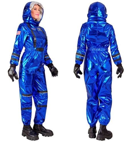Widmann SRL Astronaut kostuum blauw dame Eva