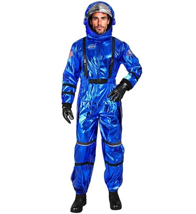 Widmann SRL Astronaut kostuum blauw heren Joep