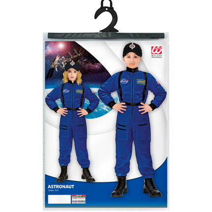 Widmann SRL Astronauten kostuum  blauw