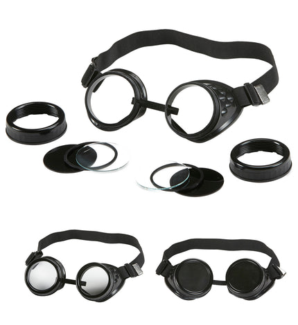 Widmann SRL Aviator brillen met verwisselbare glazen