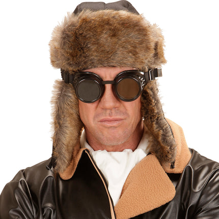 Widmann SRL Aviator brillen met verwisselbare glazen