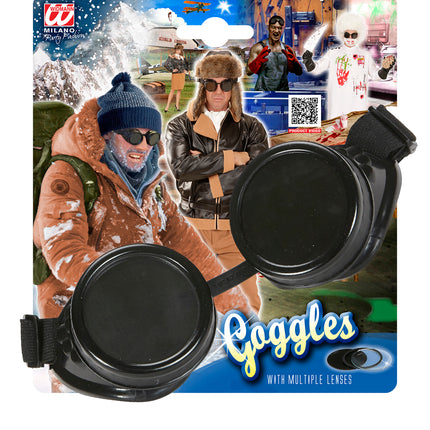 Widmann SRL Aviator brillen met verwisselbare glazen