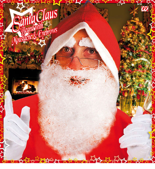 Widmann SRL Baard kerstman met snor goedkoop