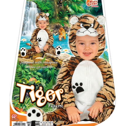 Widmann SRL Baby Tijger 90cm