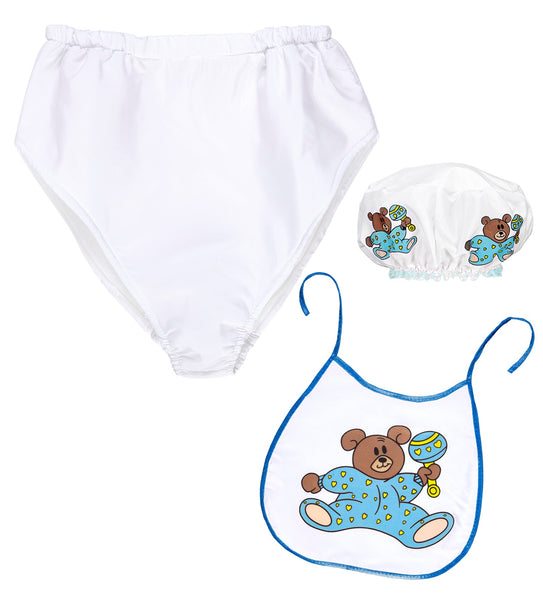 Widmann SRL Babyset blauw met beertje