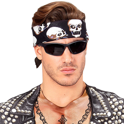 Widmann SRL Bandana piraat schedel zakdoek