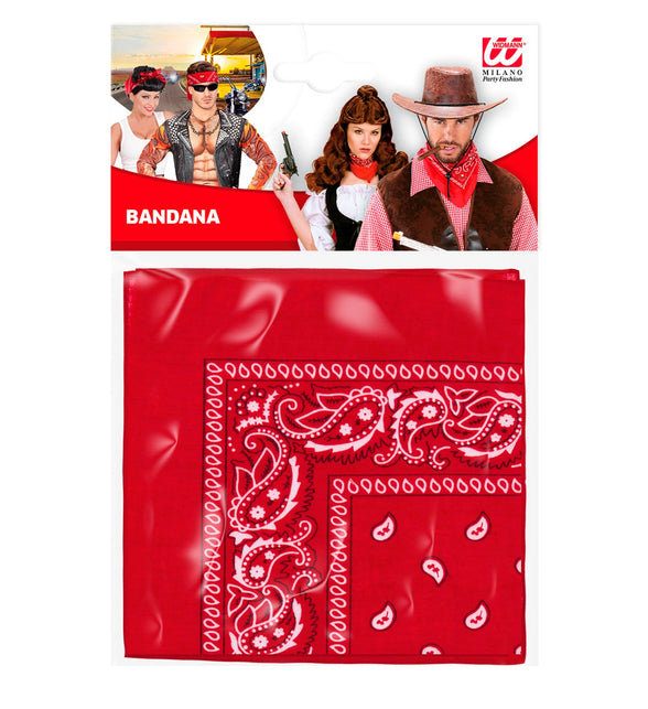 Widmann SRL Bandana rood zakdoek