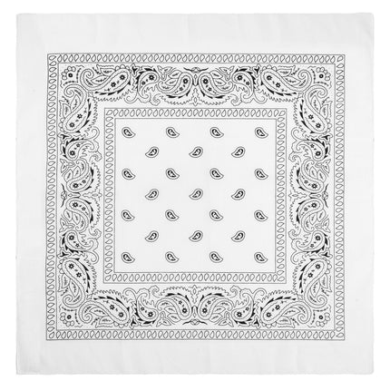 Widmann SRL Bandana wit 55X55