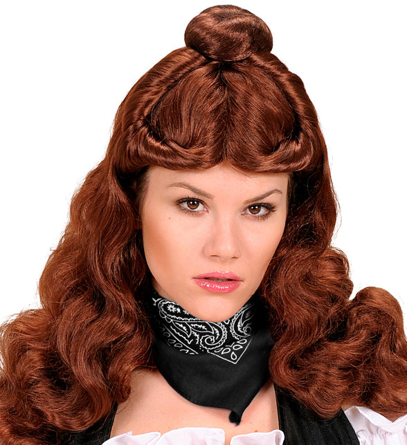 Widmann SRL Bandana zwart 55x55 cm met paisley print