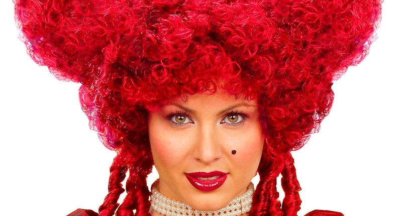 Widmann SRL Barok pruik rood