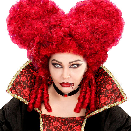 Widmann SRL Barok pruik rood