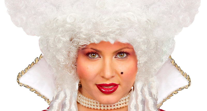 Widmann SRL Barok pruik wit