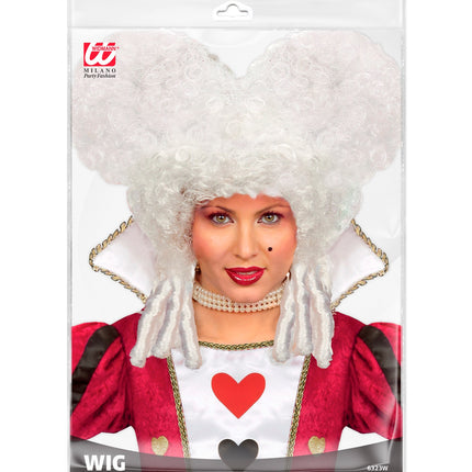 Widmann SRL Barok pruik wit