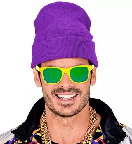 Widmann SRL Beanie paars muts Thomas