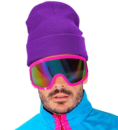 Widmann SRL Beanie paars muts Thomas