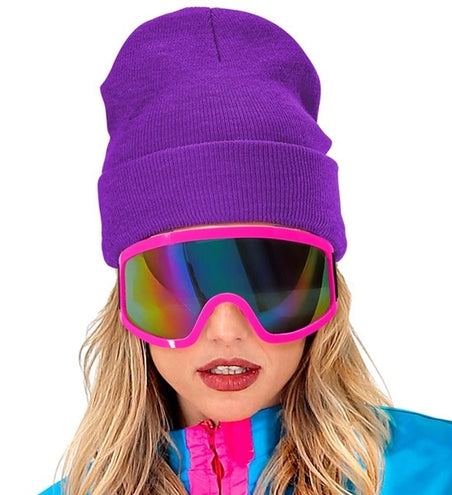 Widmann SRL Beanie paars muts Thomas