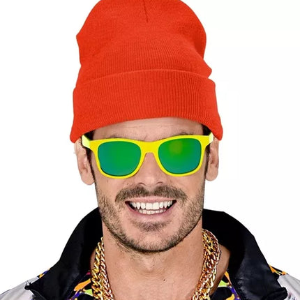 Widmann SRL Beanie rood muts Niek