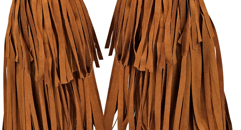 Widmann SRL Beenwarmer met franjes