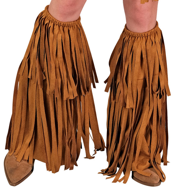 Widmann SRL Beenwarmer met franjes