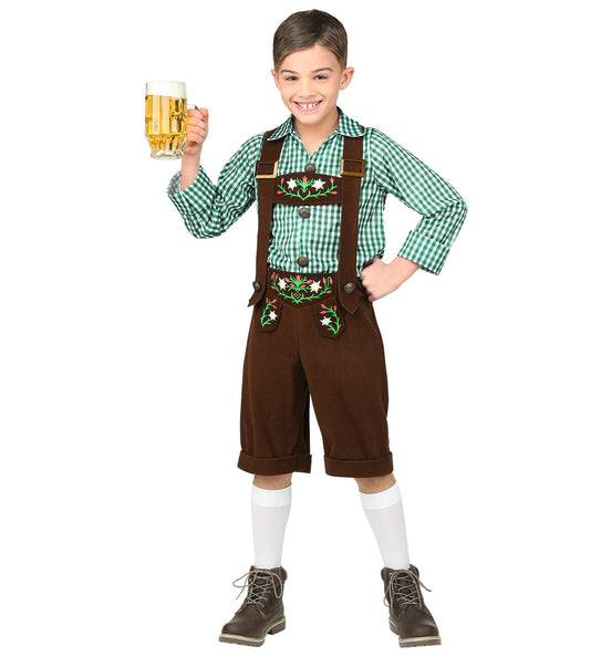 Widmann SRL Beiers kostuum Rick jongen