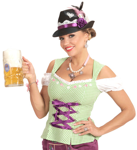 Widmann SRL Beierse Fedora hoed  met decoratie