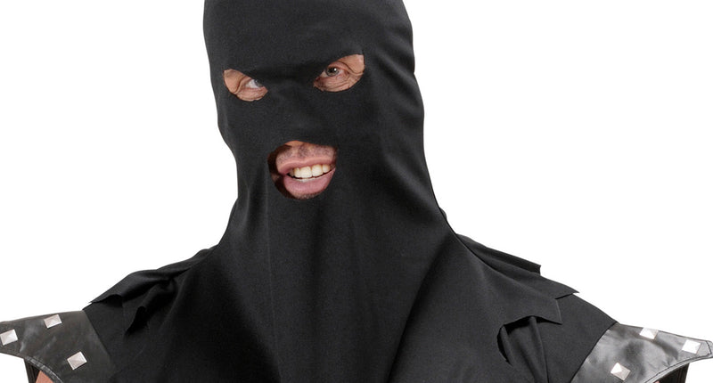 Widmann SRL Beulen masker zwart bivak muts