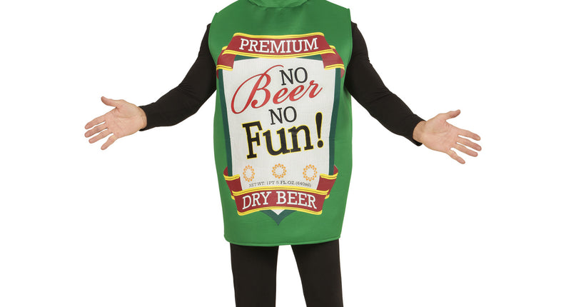 Widmann SRL Bierfles kostuum unisex