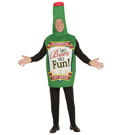 Widmann SRL Bierfles kostuum unisex