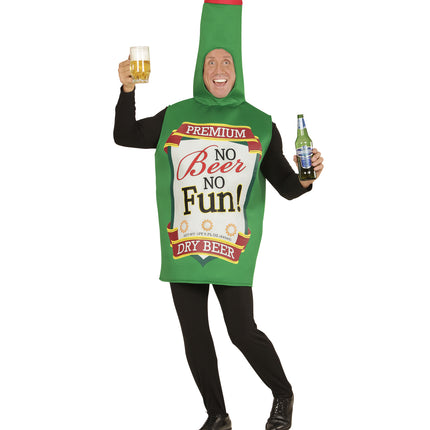 Widmann SRL Bierfles kostuum unisex