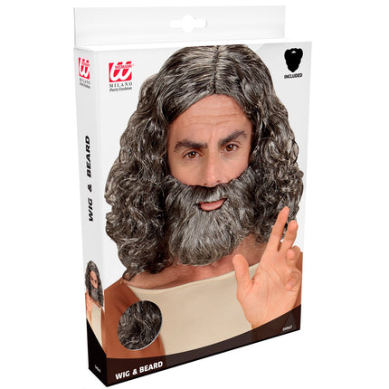 Widmann SRL Bijbelse Jozef pruik met baard