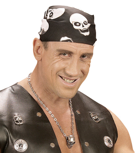 Widmann SRL Biker ketting / Rocker ketting schedel