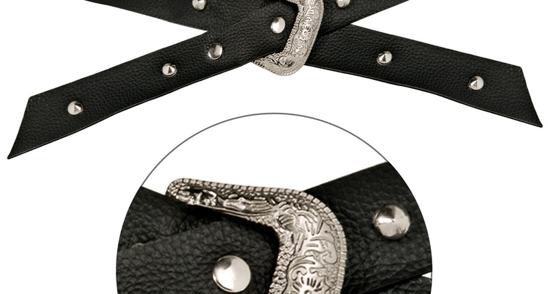 Widmann SRL Biker riem / rocker punker riem