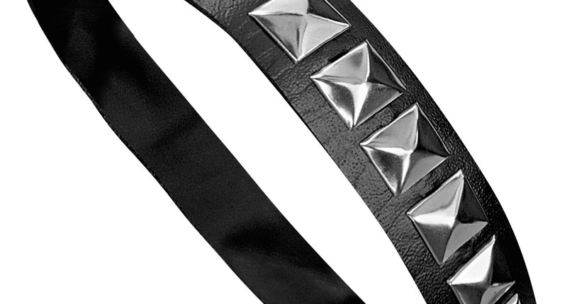 Widmann SRL Biker / rocker punk choker met spijkers