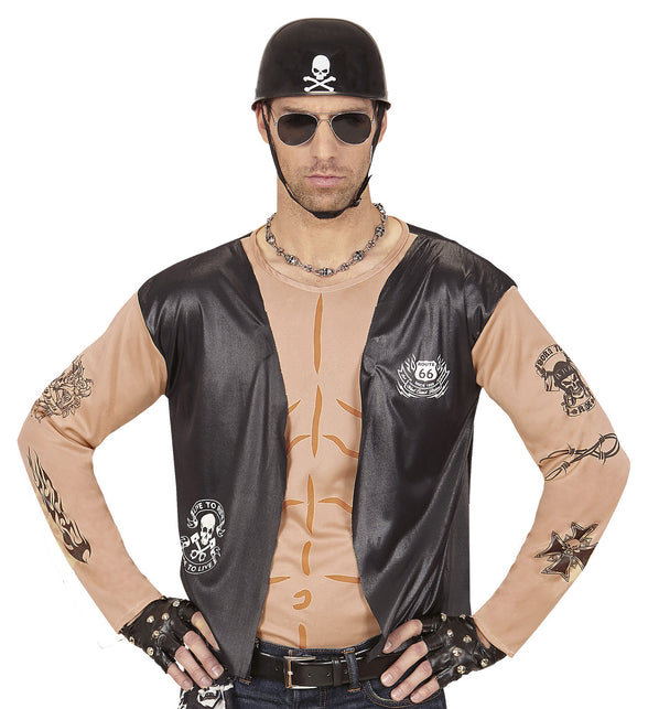 Widmann SRL Biker vesten voor party's