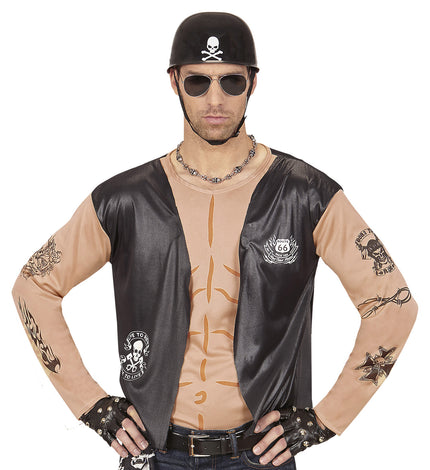 Widmann SRL Biker vesten voor party's