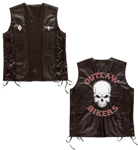 Widmann SRL Bikervest Outlaw lederlook