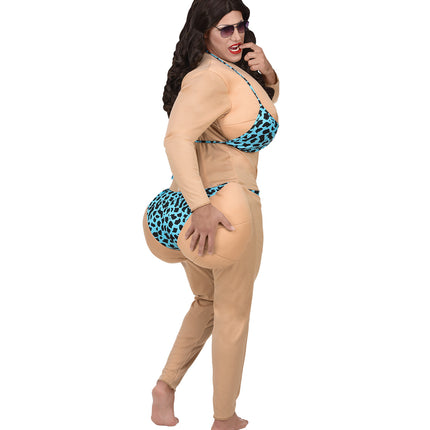 Widmann SRL Bikini babe kostuum unisex