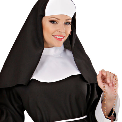 Widmann SRL Bisschop kruis rozenkrans met oorbellen