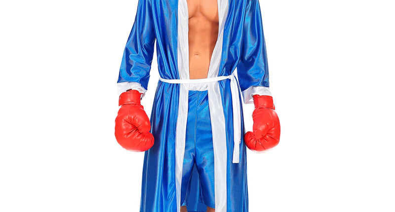 Widmann SRL Blauw bokser kostuum