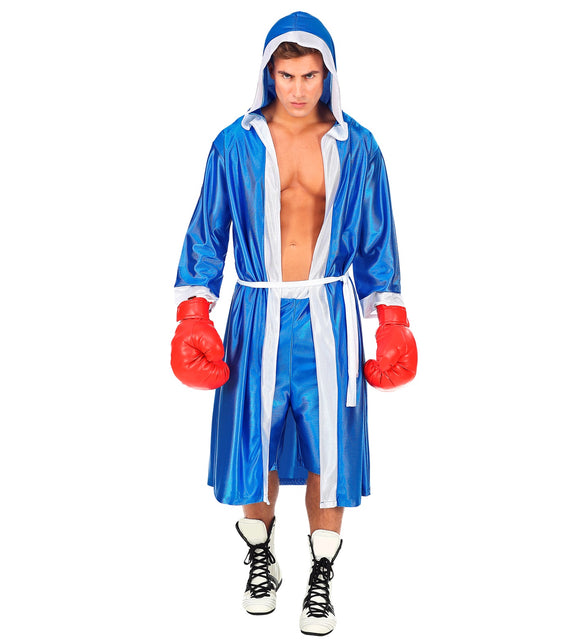 Widmann SRL Blauw bokser kostuum