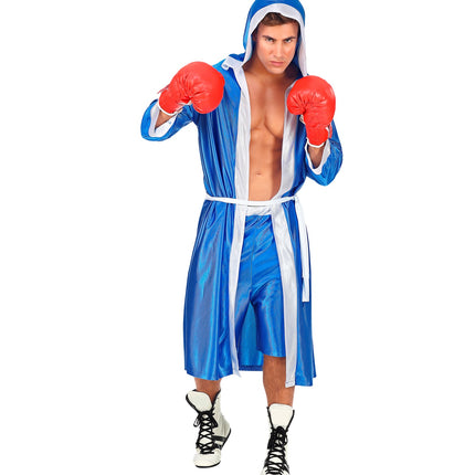 Widmann SRL Blauw bokser kostuum