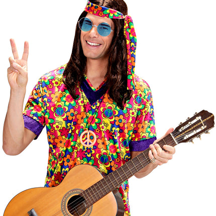 Widmann SRL Blauwe bril jaren 70