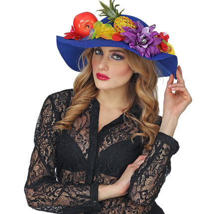 Widmann SRL Blauwe dames flaphoed