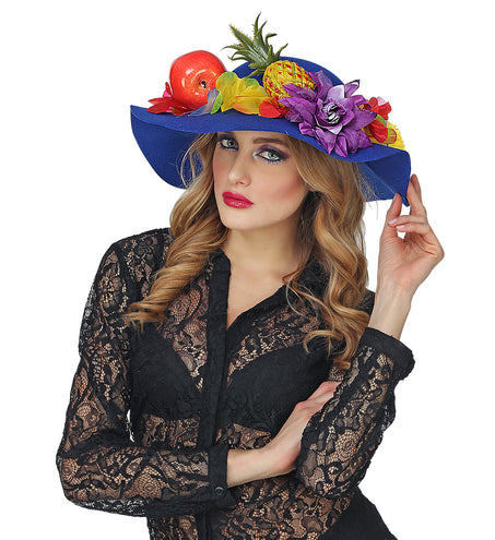 Widmann SRL Blauwe dames flaphoed