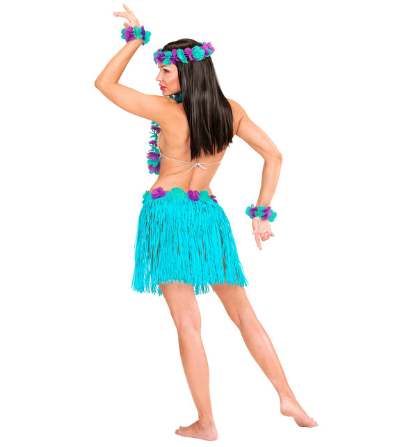 Widmann SRL Blauwe Hawaii set Bella
