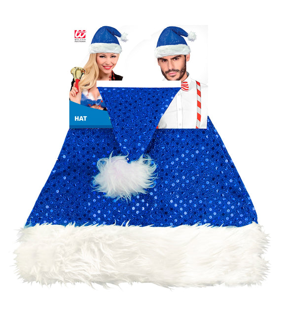 Widmann SRL Blauwe kerstmutsen