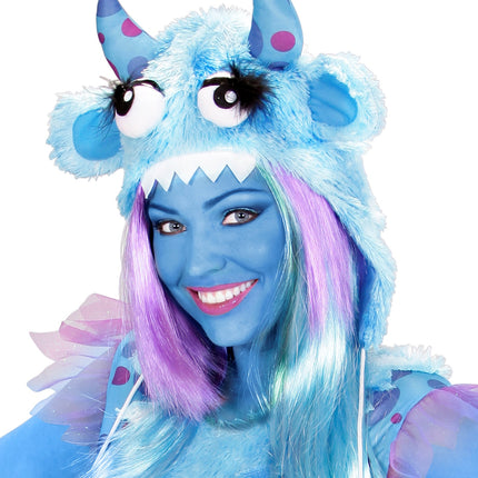 Widmann SRL Blauwe schmink voor carnaval