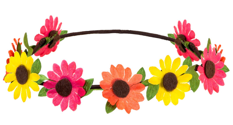 Widmann SRL Bloemen hoofdband met veel kleur