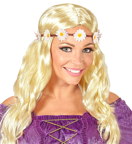 Widmann SRL Bloemen hoofdband voor hippies